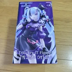 Trio Try-iT 雪ミク×クロミフィギュア