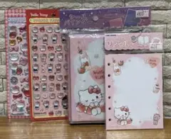 【正規品】ボンボンドロップ　ハローキティ シールバインダーセット