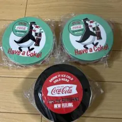 コカ・コーラ 丸型缶ケース 3個セット