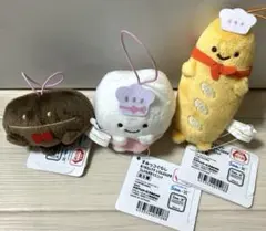 すみっコぐらし あつまるんです ゴムひも付きマスコット 3点
