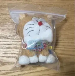 新品未開封 ドラえもん キーチェーン 100% フレンズ展 芝犬 しば犬