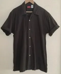 Levi's リーバイス　半袖　カジュアル　シャツ　黒　LOT53 M（L〜)のサムネイル
