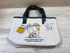 [新品・未使用] スヌーピー　帆布 トートバッグ　柄③　サイズ S