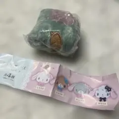 シュガーバニーズ ふわふわぬいぐるみポーチ ミントうさ