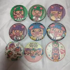 ろこまこあこ 缶バッジ 9個セット