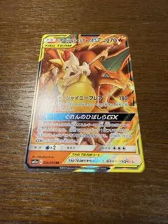 ポケカ　リザードン&テールナーGX TAG TEAM RR 008/064