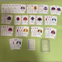 【非売品・当時物】TCK 大井競馬 ジョッキートランプ（平成9年開催日程表付き）のサムネイル