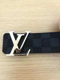 ルイヴィトン LV ベルト ダミエ グラフィット 95 リバーシブル - メルカリ