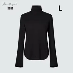 ユニクロ マメクロゴウチ タートルネックT(長袖) L ブラック