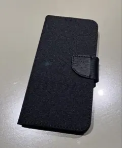 ブラック フリップケース iPhone用12 12Pro ブラック