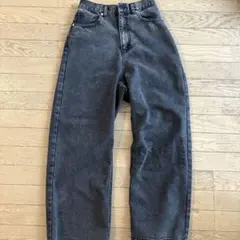 【MONO-MART】バギーセミワイドデニムパンツ