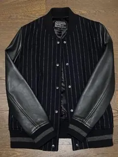 【美品】トゥモローランド MACPHEE 本革 スタジャン ネイビーとブラウン 2025年最新】MACPHEE スタジャンの人気アイテム - メルカリ