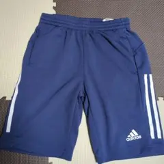 adidas ネイビー ハーフパンツ AEROREADY 130