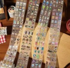 海外ロールシール4種バラ売り