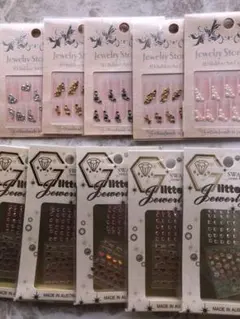 お値下げ！新品未使用　ネイルシール　アート　10枚SET