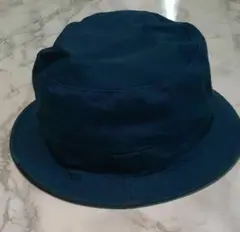 帽子 バケットハット　ヴィンテージ　青紺