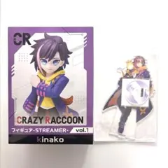 CRAZY RACCOON kinako きなこ フィギュア　アクリルスタンド