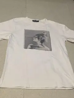 nano universe ホワイト グラフィックTシャツ