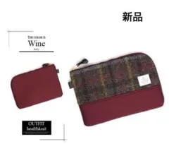 HarrisTweed ハリスツイード　スクエアポーチアソートのサムネイル
