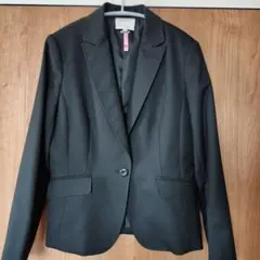 エマジェイムスブラックジャケット11号1つボタン