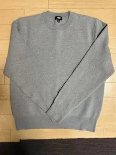 ウォッシャブルストレッチミラノリブクルーネックセーター ニット