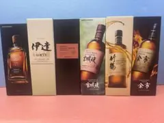 ニッカウイスキー 6本セット 箱付き 飲み比べのサムネイル