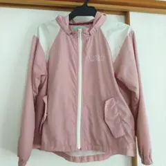 Lindsay フード付きピンクジャケット サイズS140
