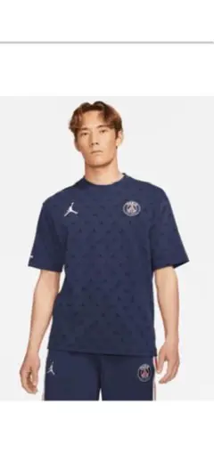 【最終値下】パリサンジェルマン　ジョーダン　タンクトップ　L ネイビー NIKE - 【本日限定最終値引き】パリサンジェルマン ジョーダン