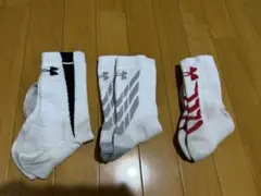 アンダーアーマー バスケットボール ソックス 3足セット
