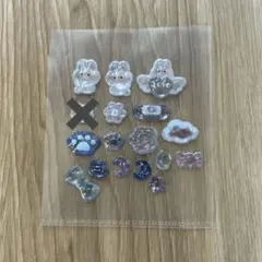 ボンボンドロップシール うさぎ よるねこ 動物 お裾分け 正規品