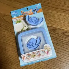 新品未使用　Disney ディズニー キャラサンド正面.横顔セット スティッチのサムネイル