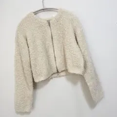 VIS リボンヤーンジップカーディガン24のサムネイル