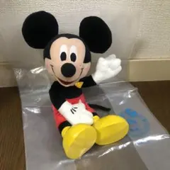 ミッキーマウス　電報　ぬいぐるみ(袋つき)