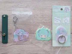 Miku Miku Friends スマホリング アクリルキーホルダー セット