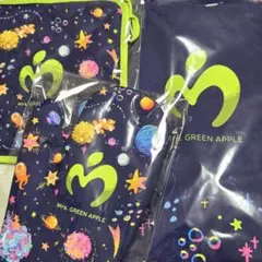 ミセスグリーンアップル☆エプロン・鍋敷きセット☆ゼンジン未到