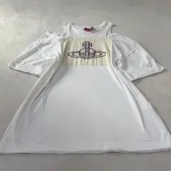 美品　ヴィヴィアンウエストウッド　半袖　Tシャツ 変形　オーブロゴのサムネイル