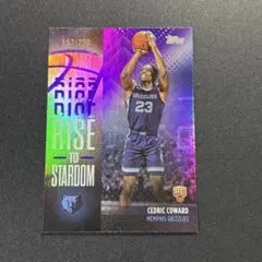 250枚限定 Cedric Coward 2025 Topps インサート