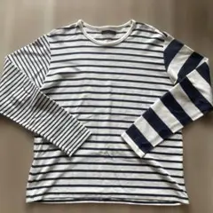 URBAN RESEARCH DOORS ストライプ長袖Tシャツ