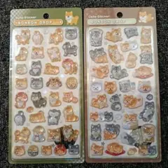 【正規品】ボンボンドロップシール　和柄　柴犬　2種類