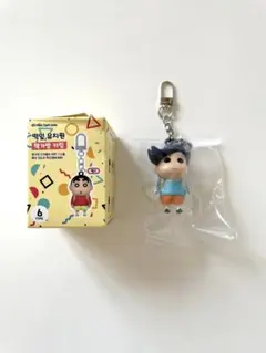 【韓国限定 未開封 クレヨンしんちゃん 風間くん リュック キーホルダー】