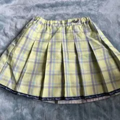 専用!Algy チェック柄プリーツスカート 150
