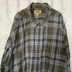 THE FOUNDRY チェック柄ネルシャツ 4XL/フランネルアメカジ