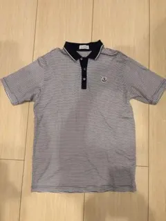 MONCLER ポロシャツ Mサイズ ボーダー柄のサムネイル