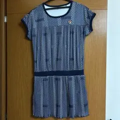 FILA ネイビー ドット柄 ワンピース