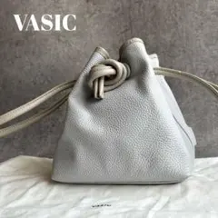 【極美品】VASIC BOND ボンド 巾着 ハンドバッグ ショルダーバッグ