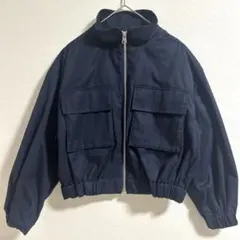 LOWRYSFARM KIDS ジャケット ブルゾン ネイビー 120 130㎝のサムネイル