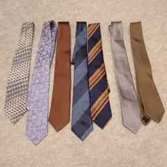 ネクタイ 7本セット 多様なデザイン