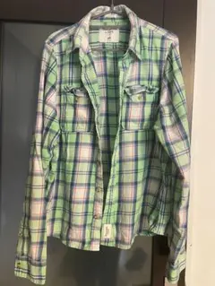Abercrombie & Fitch チェック柄シャツ XXL