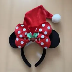 【Disney】ミニーカチューシャ　2012クリスマスディズニー
