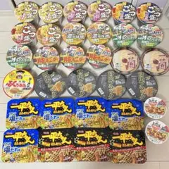 k*u様 カップ麺⑥ ごつ盛りシリーズ&スーパーカップろふまおコラボ&一蘭&一平のサムネイル